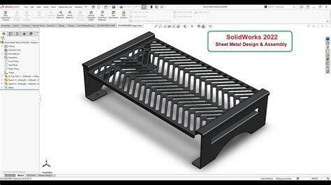 solidworks 2022 sheet metal|sheet metal solidworks tutorial.